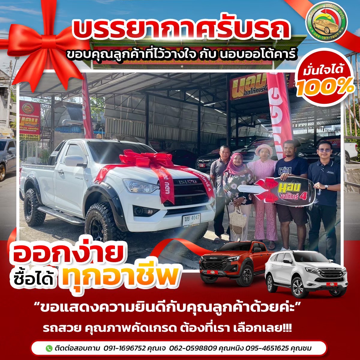 เต๊นท์รถมือสอง นอบออโต้คาร์